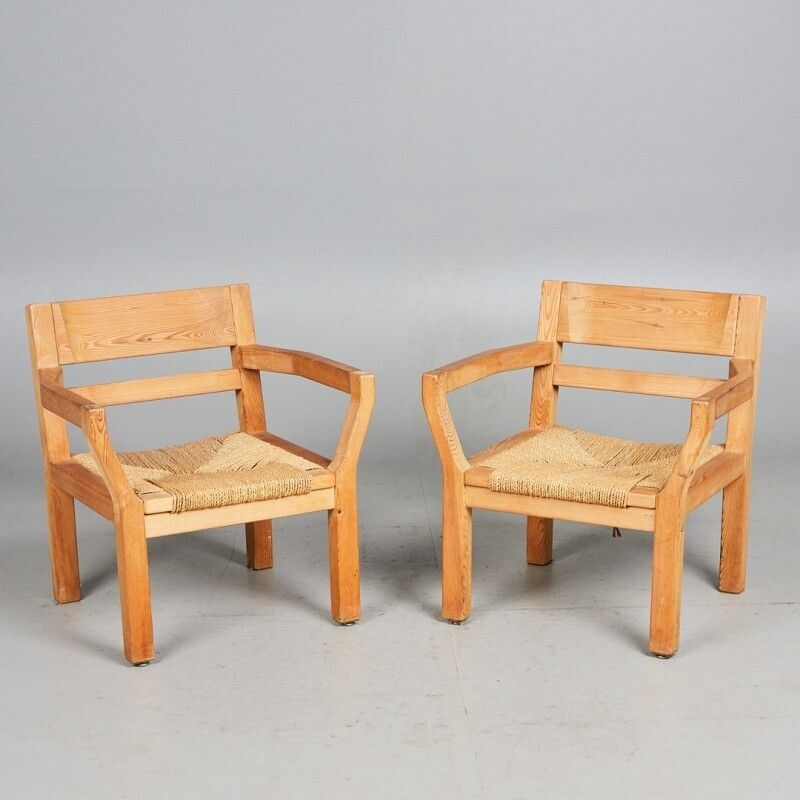 Lounge Chairs By Tage Poulsen, 1970s