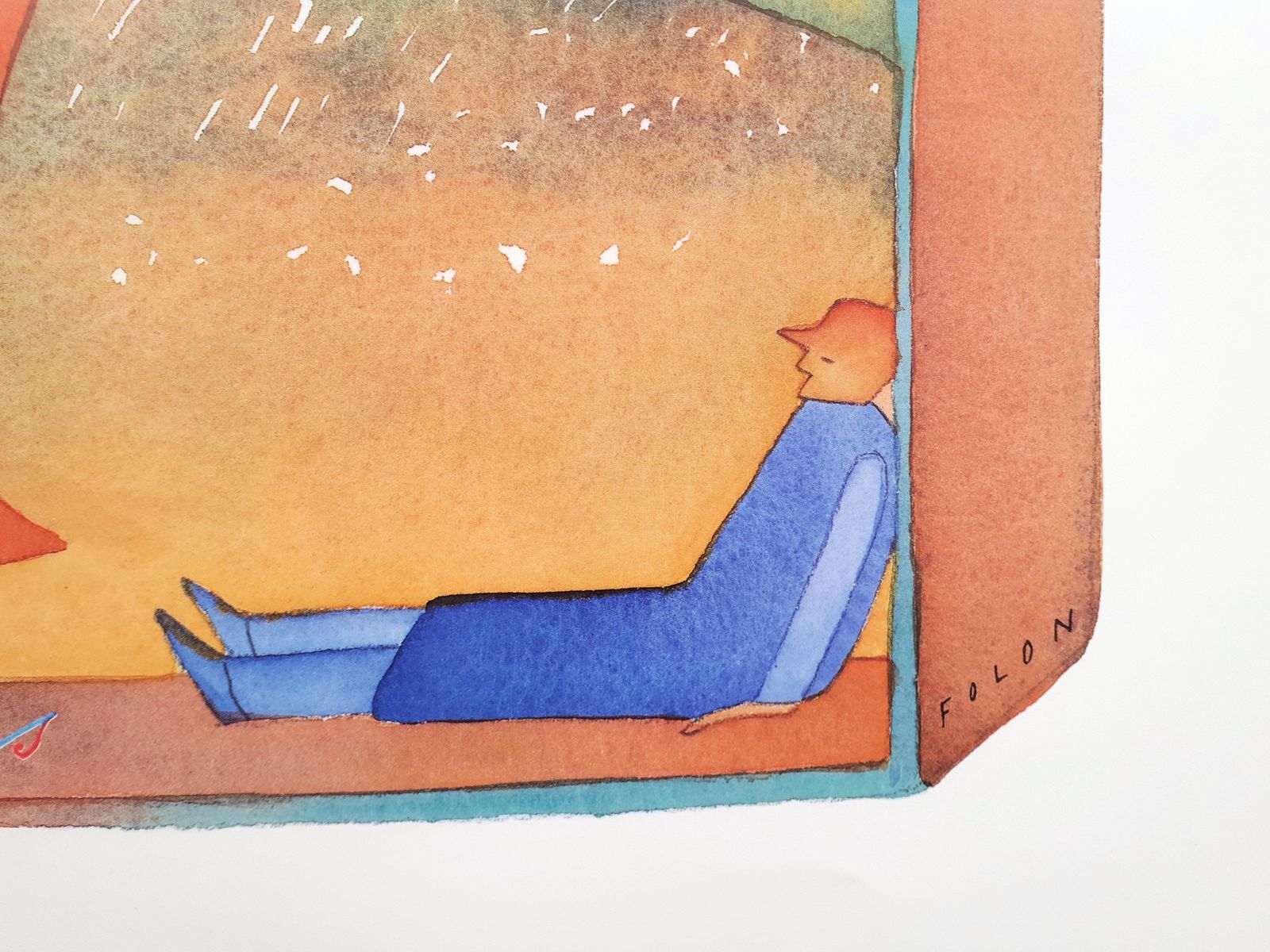 Jean Michel Folonardennes, Dream In A Suitcase   Offset Art Print photo 128.0