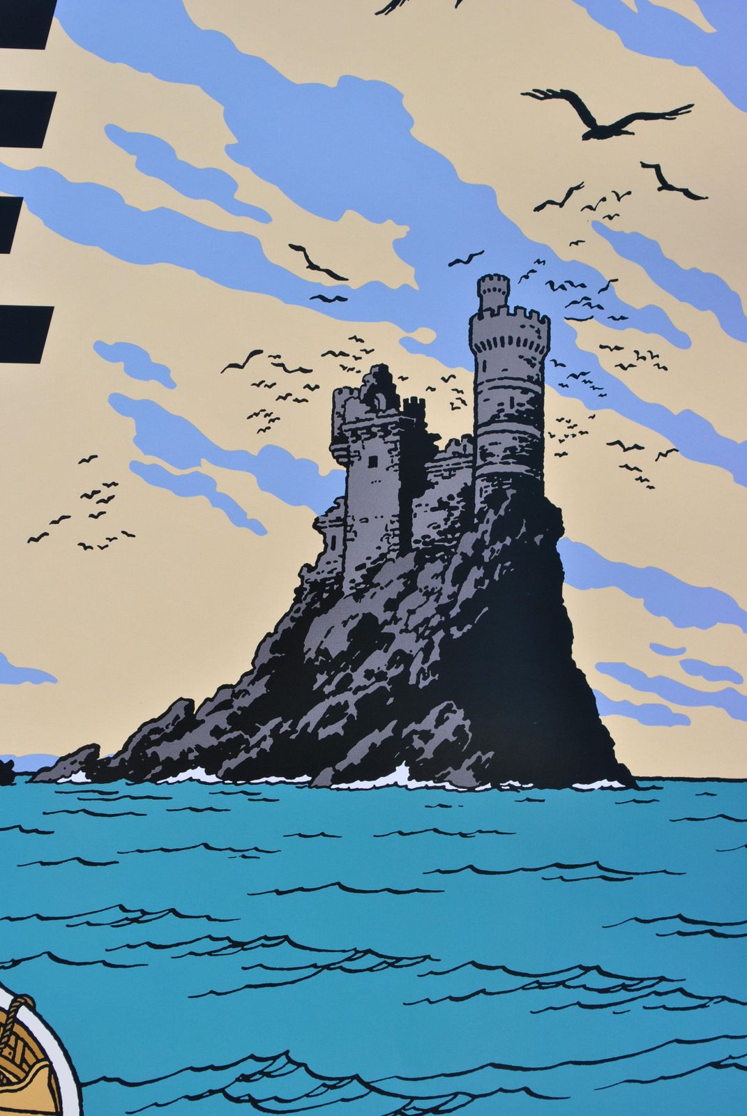 Hergetintin : The Black Island   Official Print (Tintin Museum)2024 photo vinterior