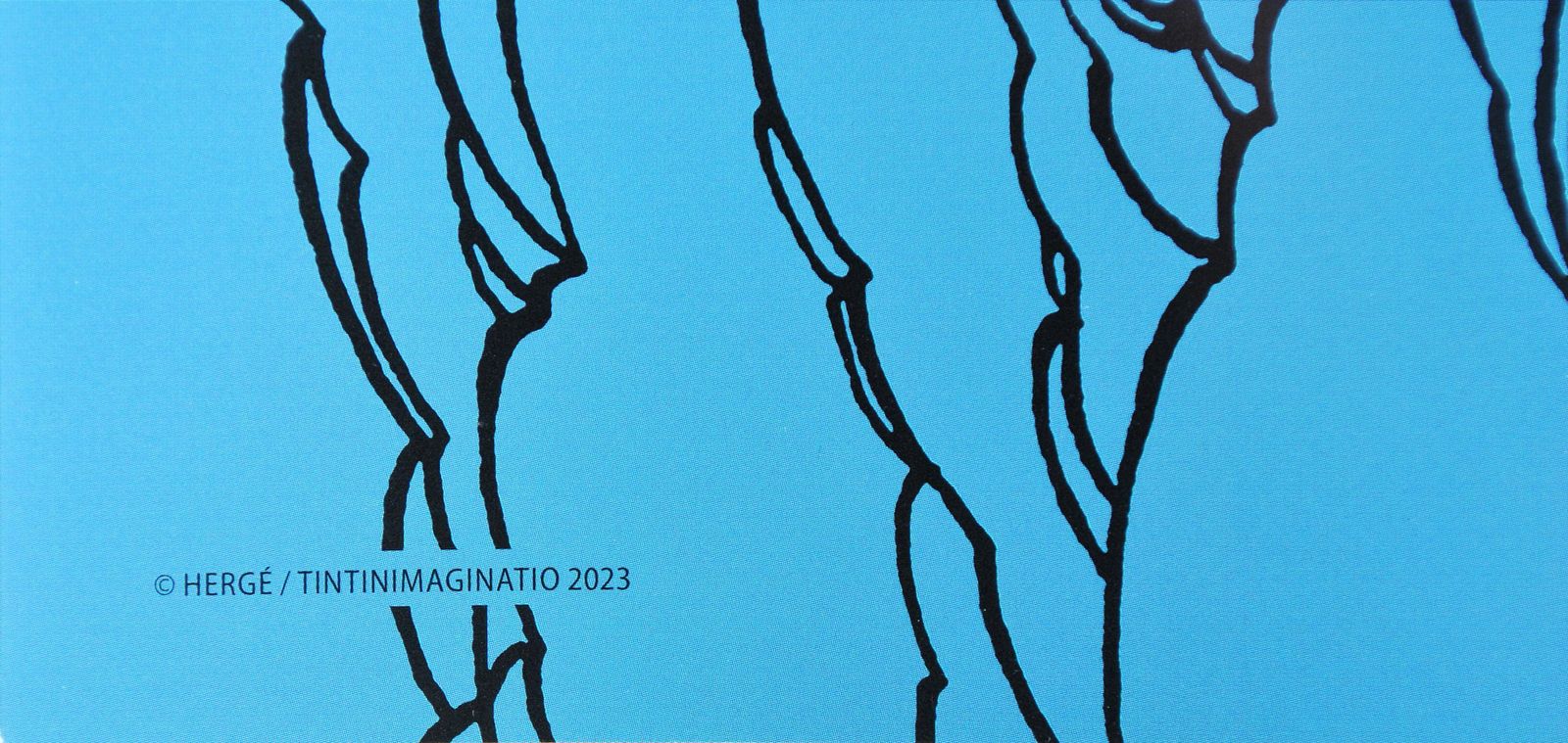 photo for sale Hergetintin : The Black Island   Official Print (Tintin Museum)2024