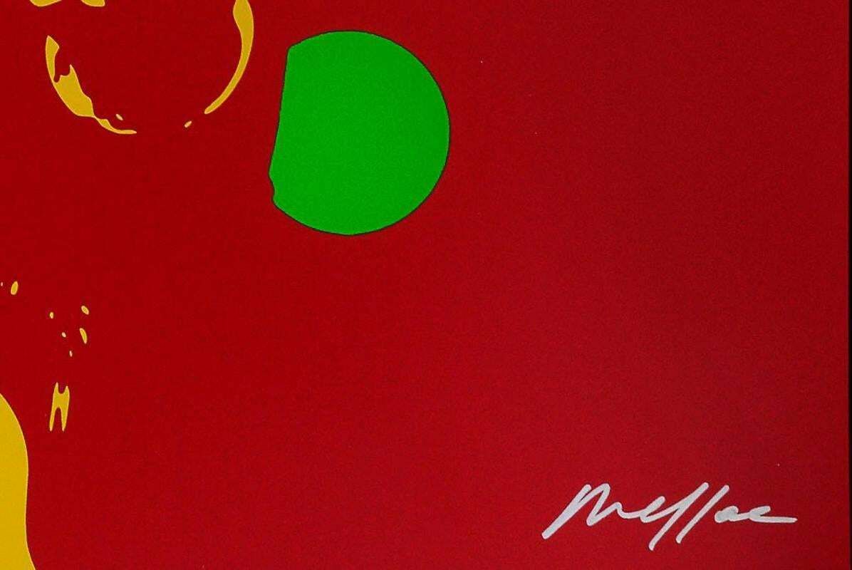 Ivan Messacprince : The Love Symbol   Original Hand Signed Silkscreen   85 Copies2012 photo furniture