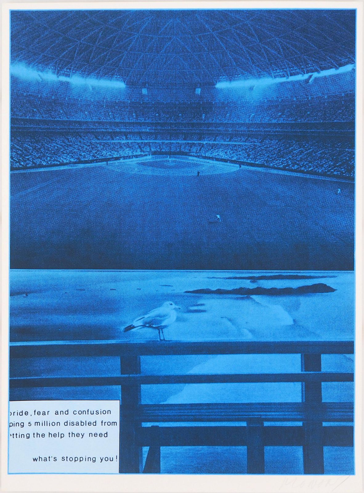 Jacques Monoryjacques Monory   (Baseball) Pride, Fear And Confusion   Original Screenprint 1976