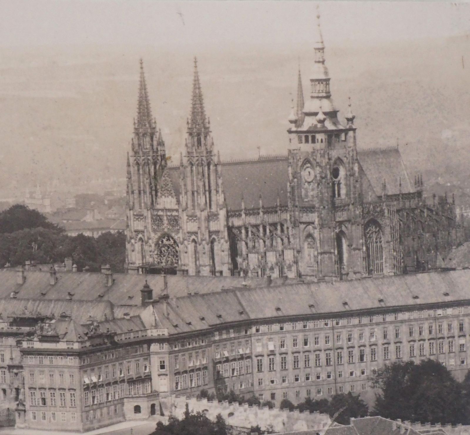 Josef Sudekczech Republic : Prague Castle   Original Gelatin Silver Photography photo 1621.0
