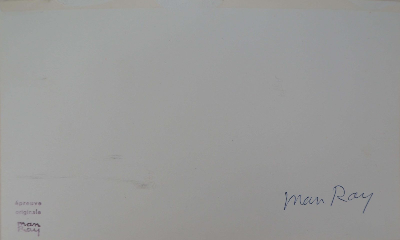 Man Rayhollywood : Mr And Mrs Woodman   Original Handsigned Gelatin Silver Print1970 photo furniture