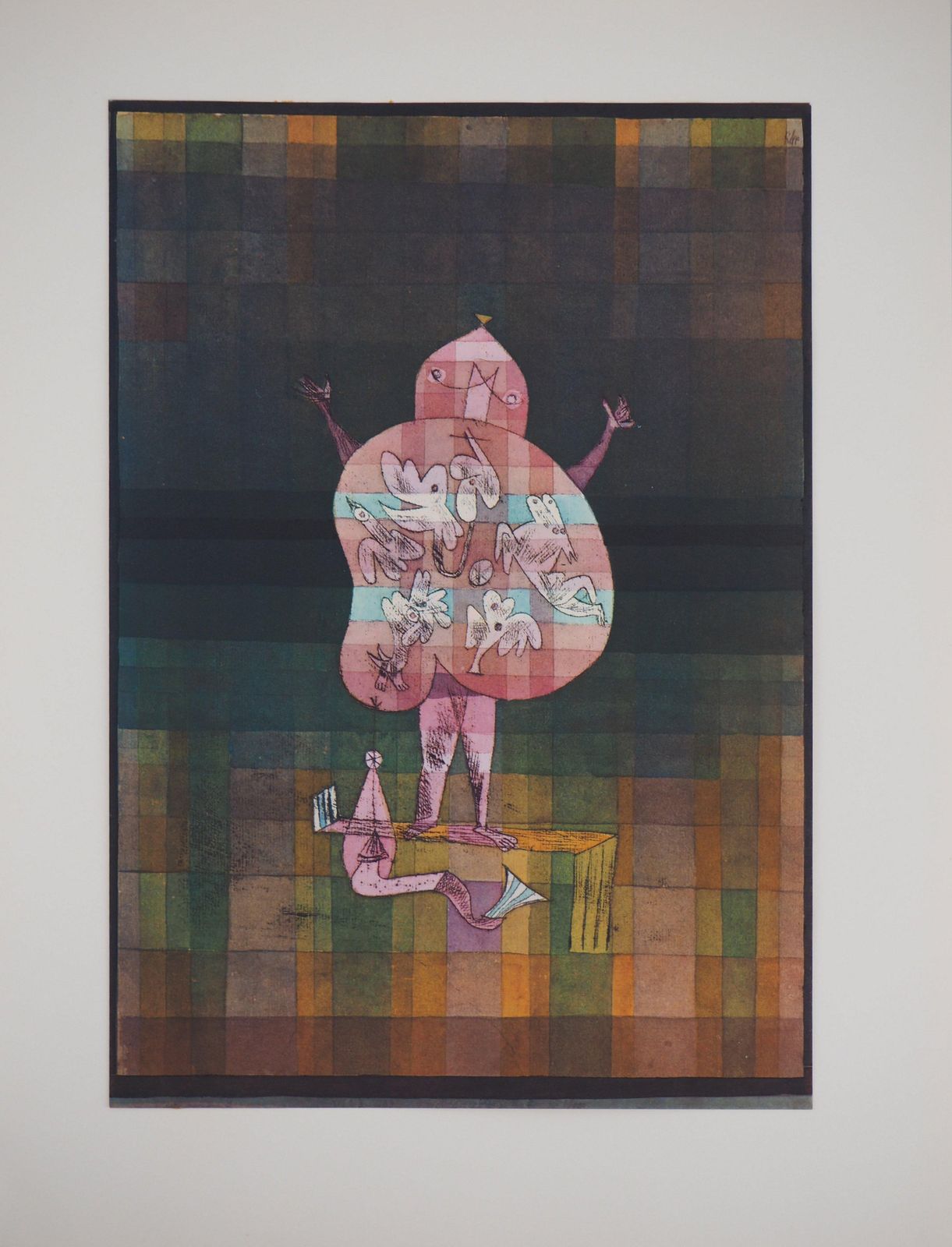 (After) Paul Kleeventriloquist Shouting In The Swamp   Lithograph And Stencil1964 photo for sale