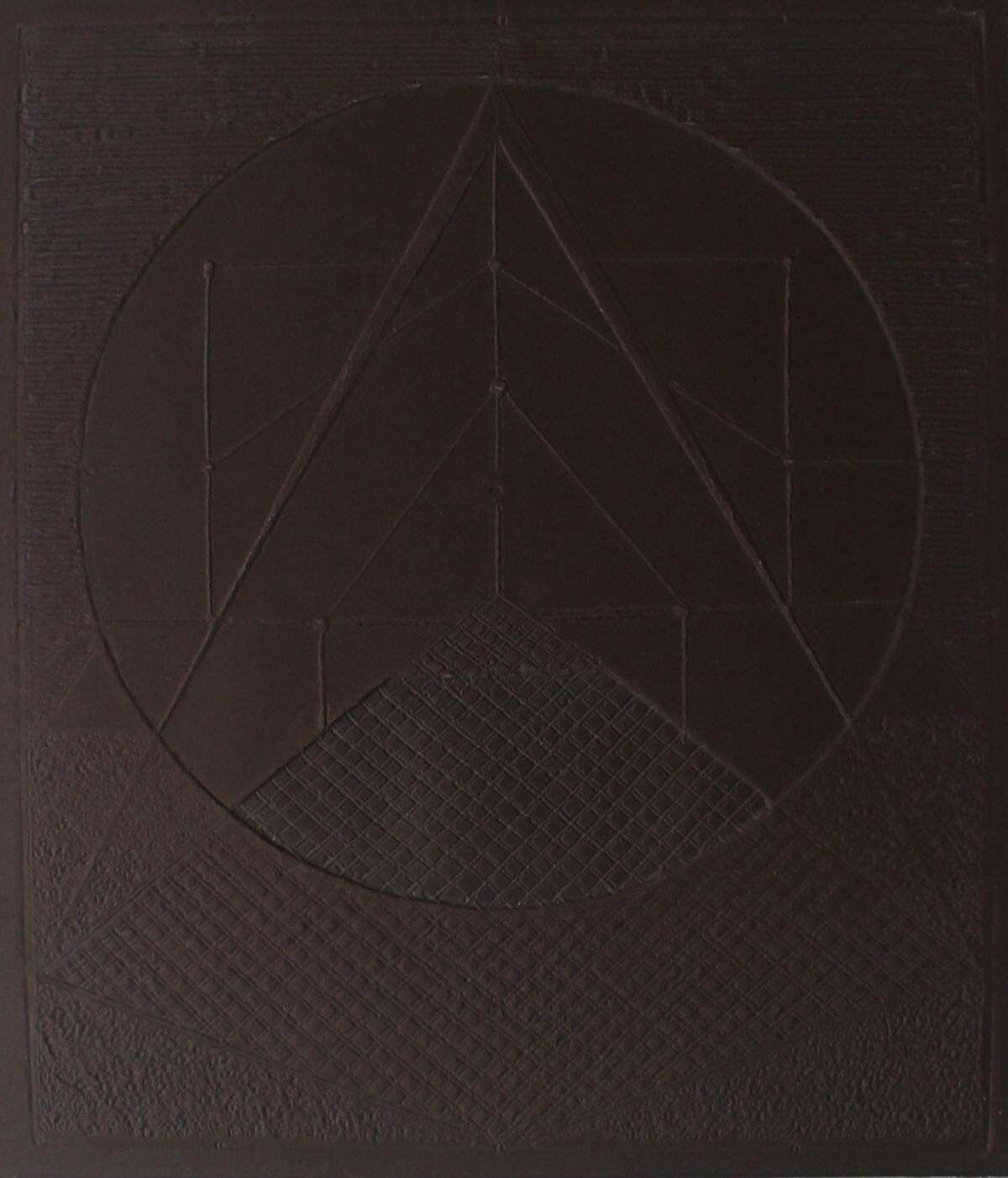 Ryszard Gieryszewskirelief I   Xxi Century, Contemporary Abstract Graphics, Geometric Shapes, 2004 photo Art