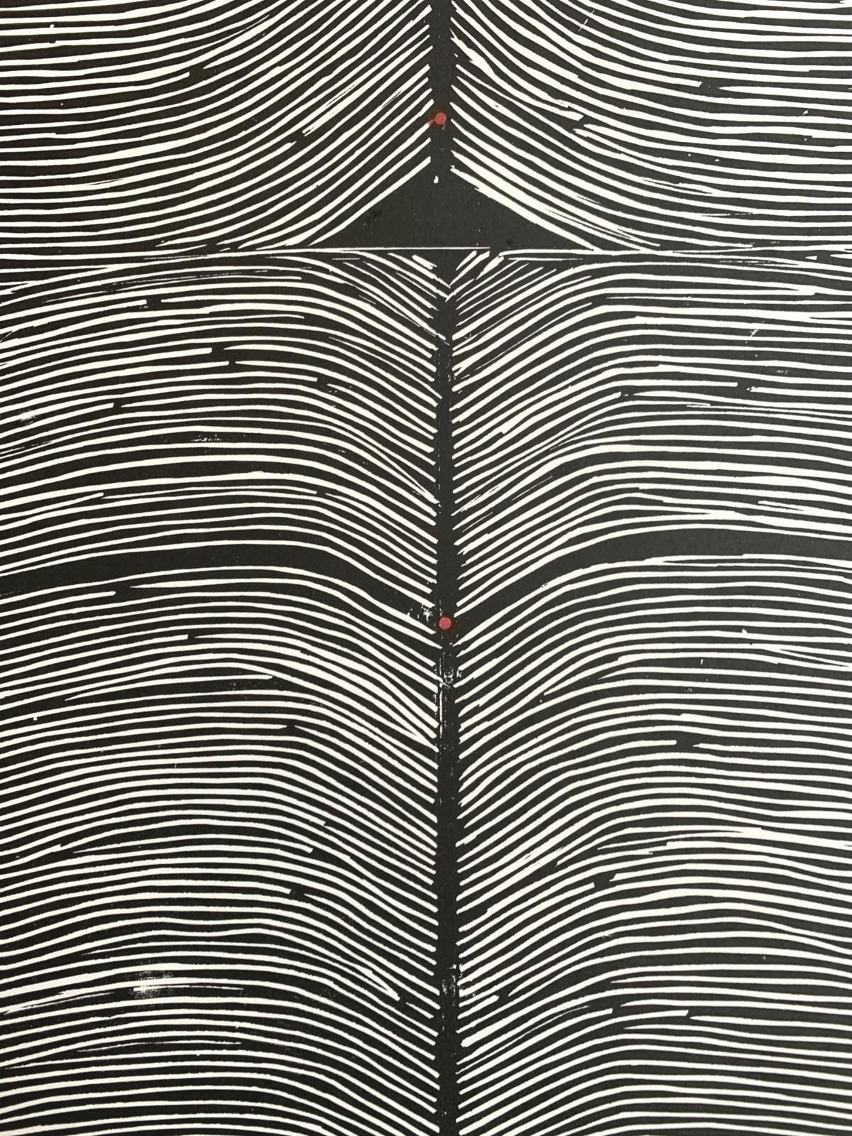 Ryszard Gieryszewskiillusion. Woodcut, Op Art, Abstract Print, Black & White, Polish Art2008 photo Art