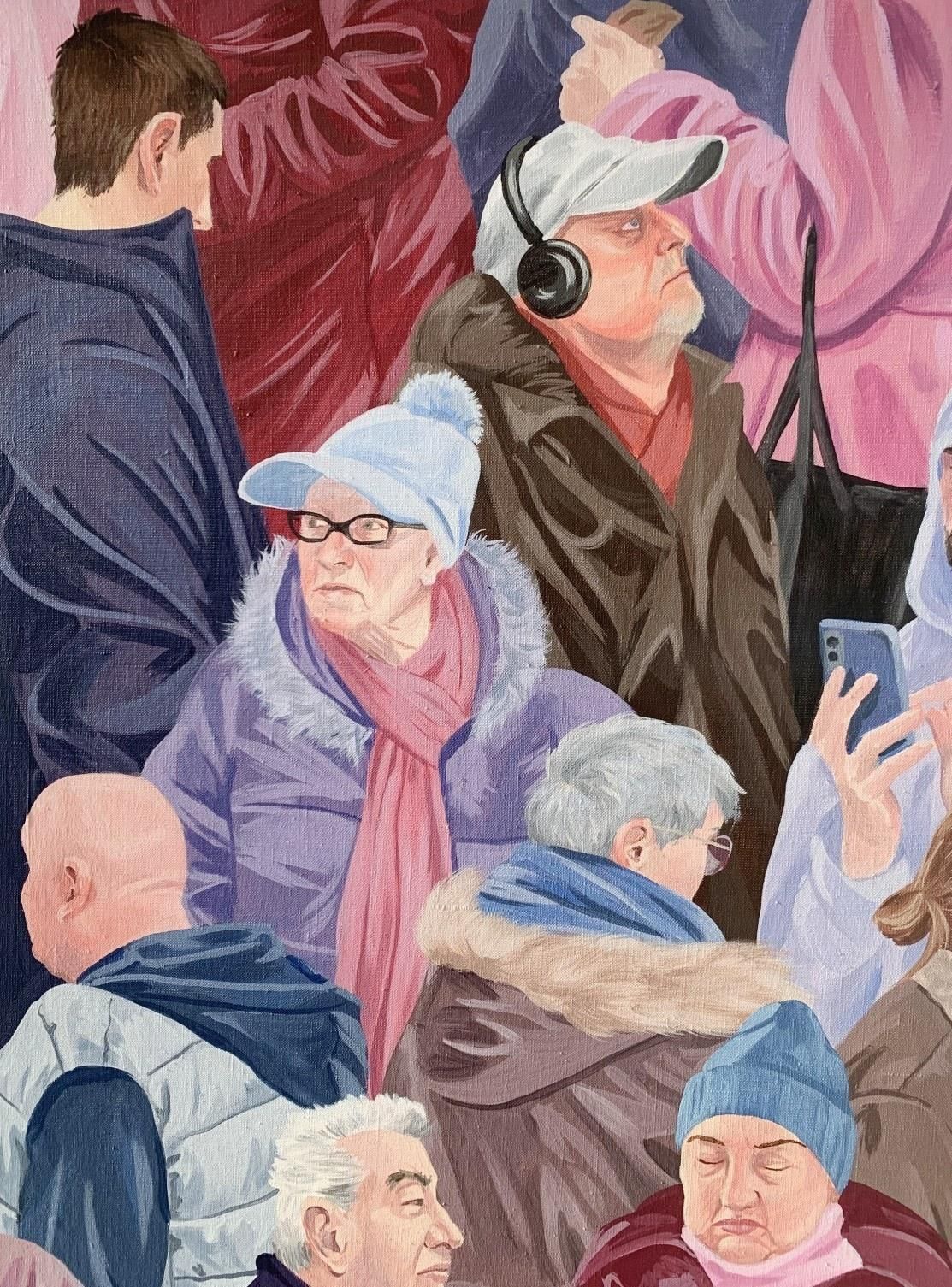Anna Wardegadesert 9   Young Polish Artist, Social Commentary, Realistic Tempera Painting2023 photo 1621.0