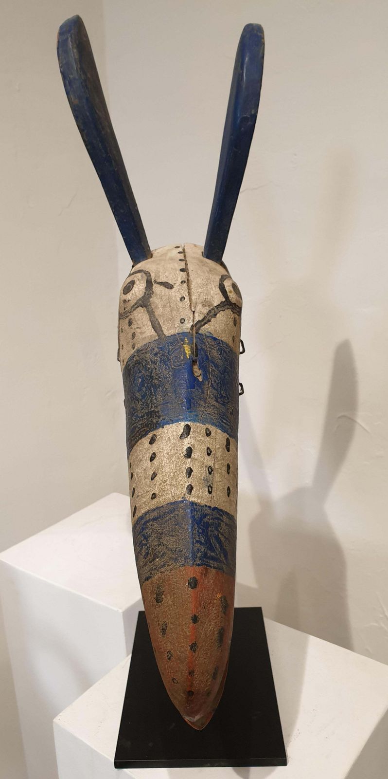 Unknownafrican Zoomorphic Puppet Head Sculpture From The Bozo Tribe In Mali.Early 20th Century photo for sale