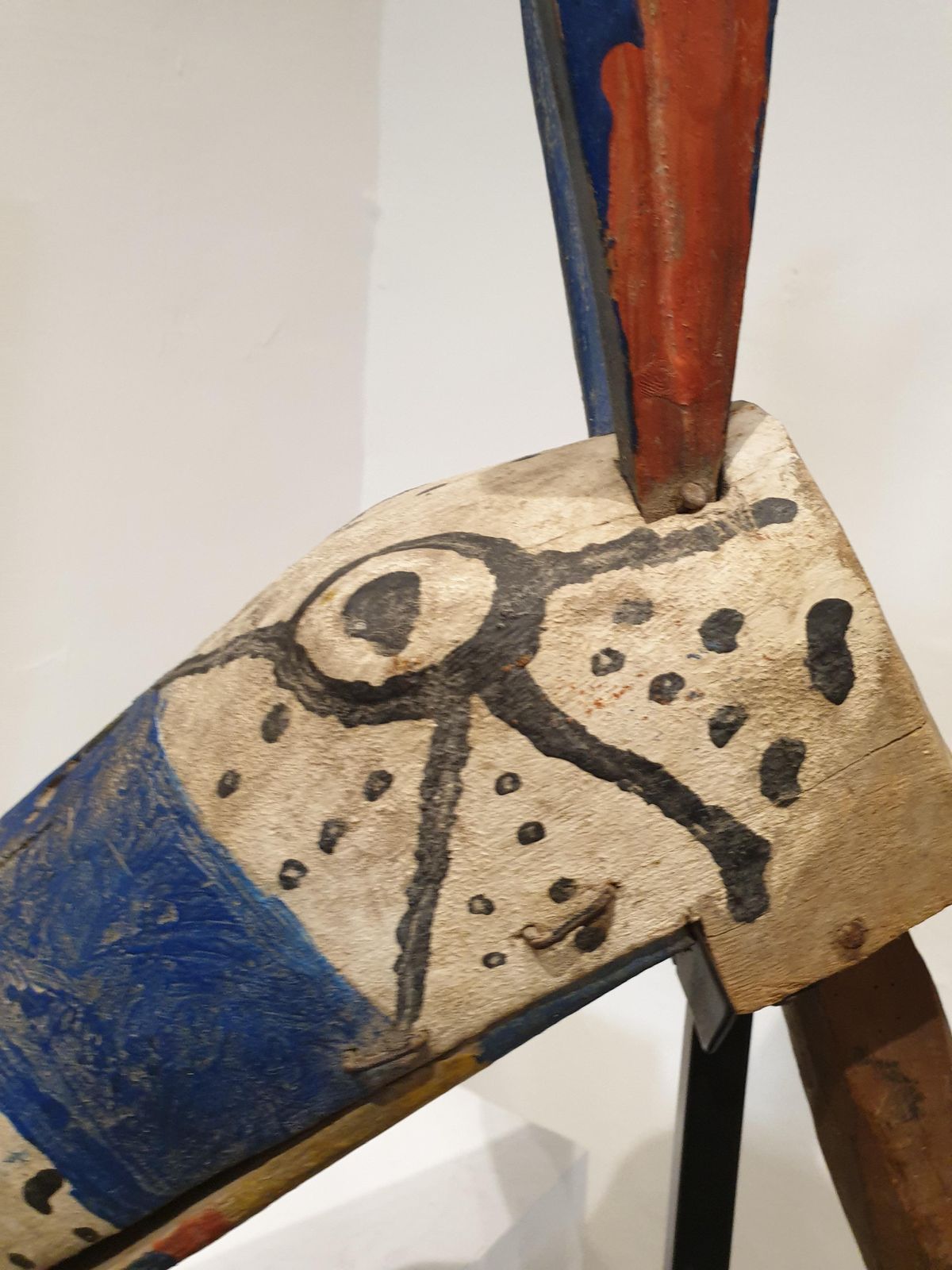 Unknownafrican Zoomorphic Puppet Head Sculpture From The Bozo Tribe In Mali.Early 20th Century photo vinterior