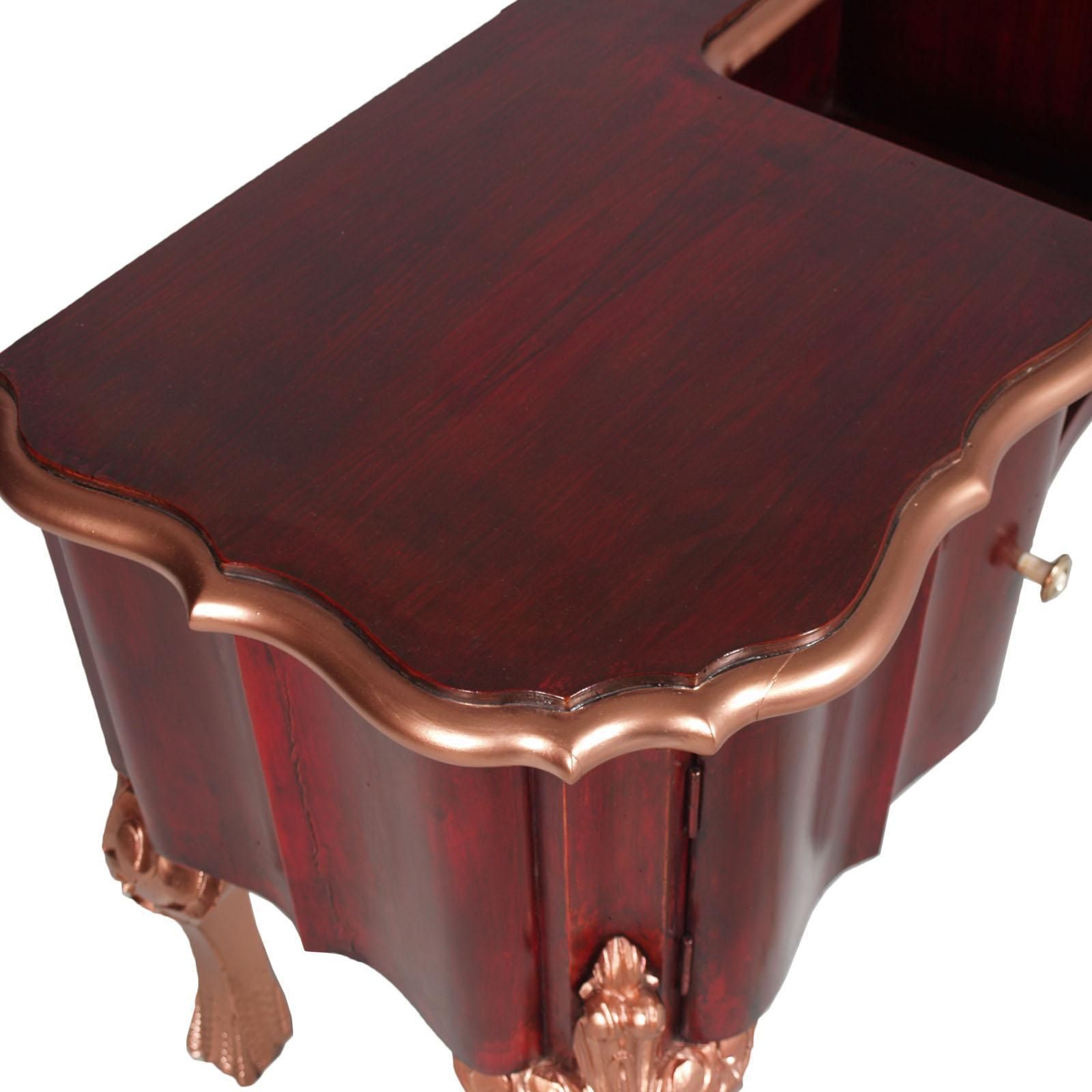 Early 20th Century Venetian Baroque Vanity, Mirrored Console, Dressing Table photo buy