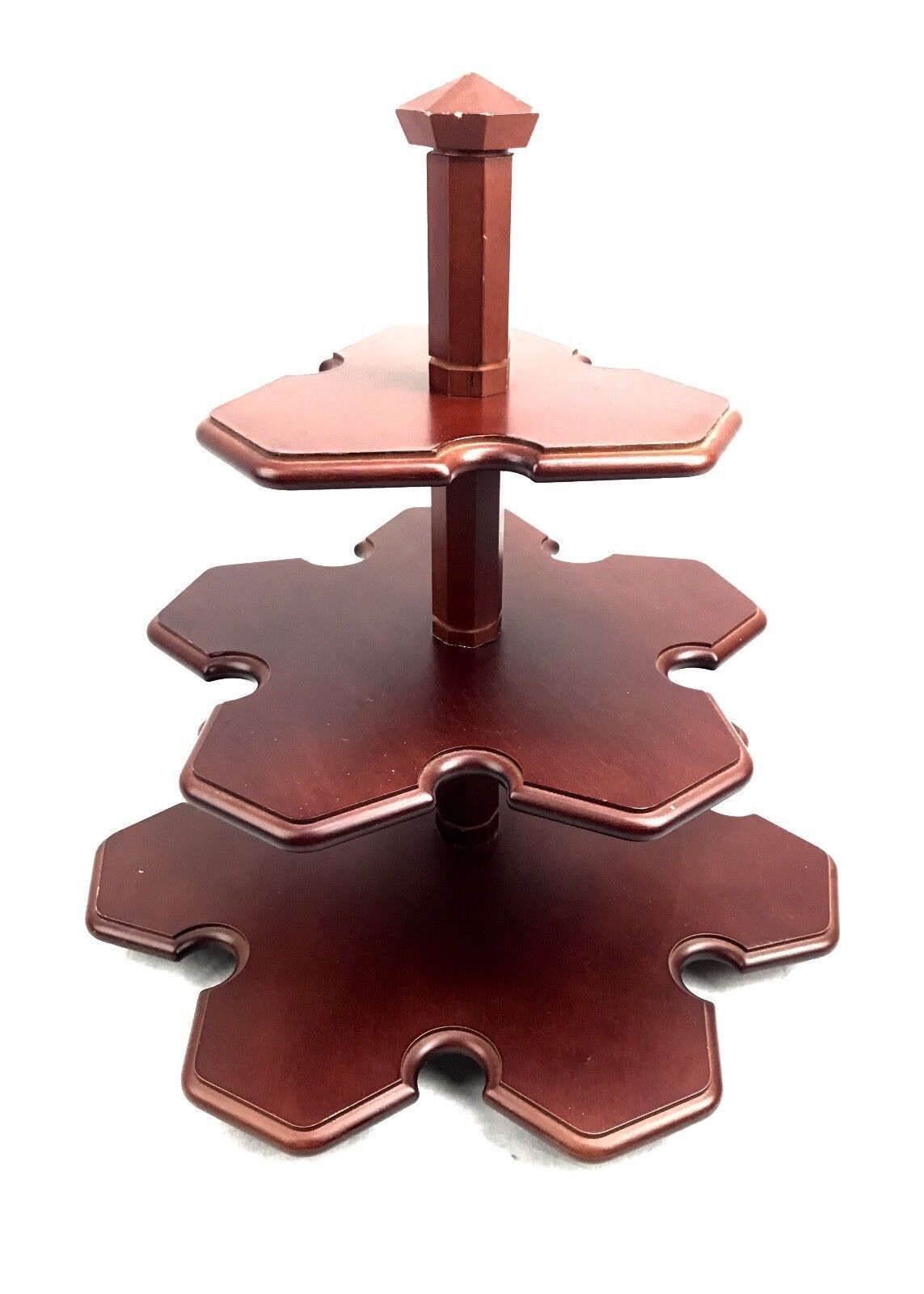 Shop Display Shelf / 3 Tier Display Unit / Collectables / Curio Stand/ Wooden