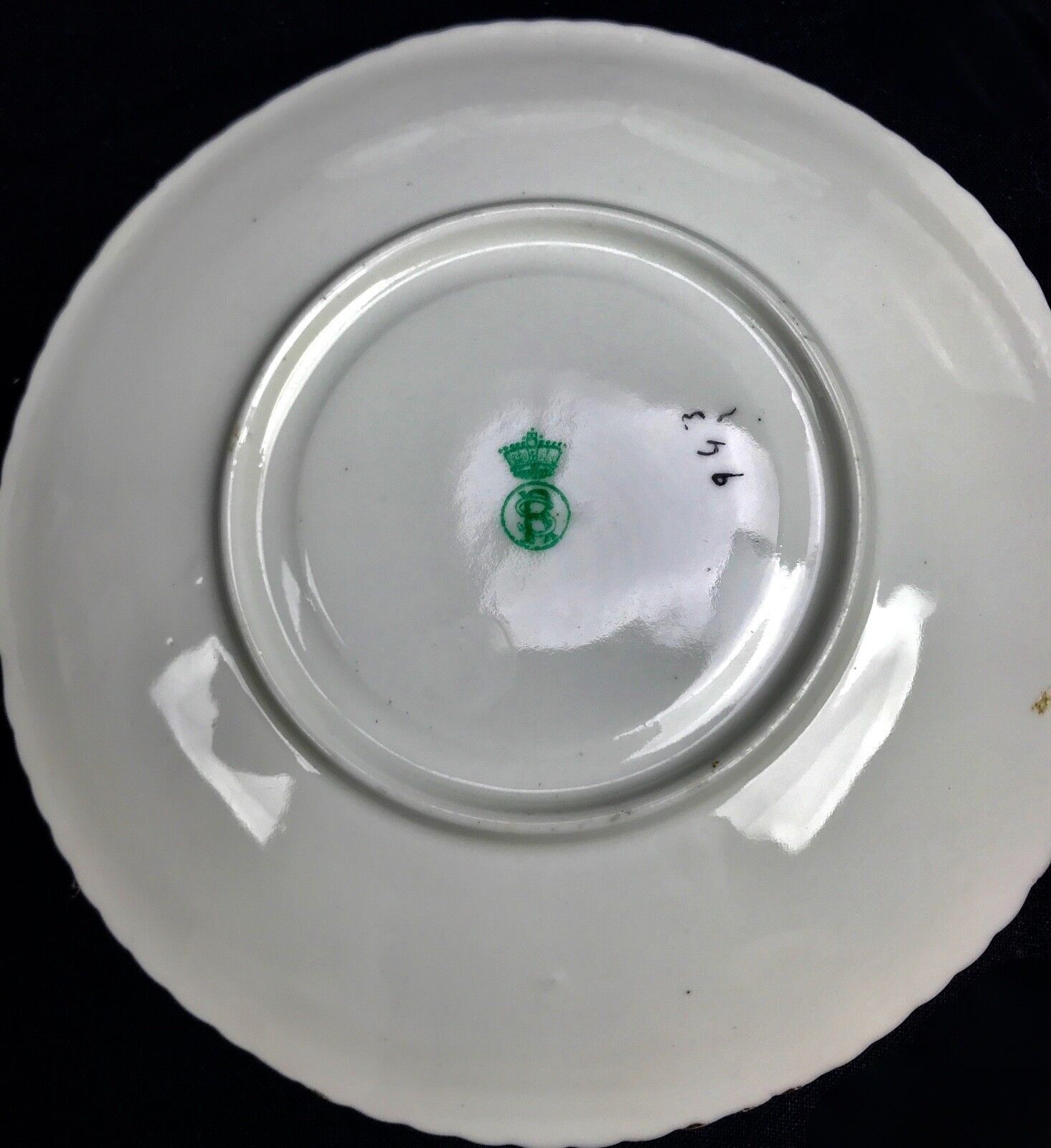 Victorian Green&White Tea Set For 4 People / Radford Bone China photo buy