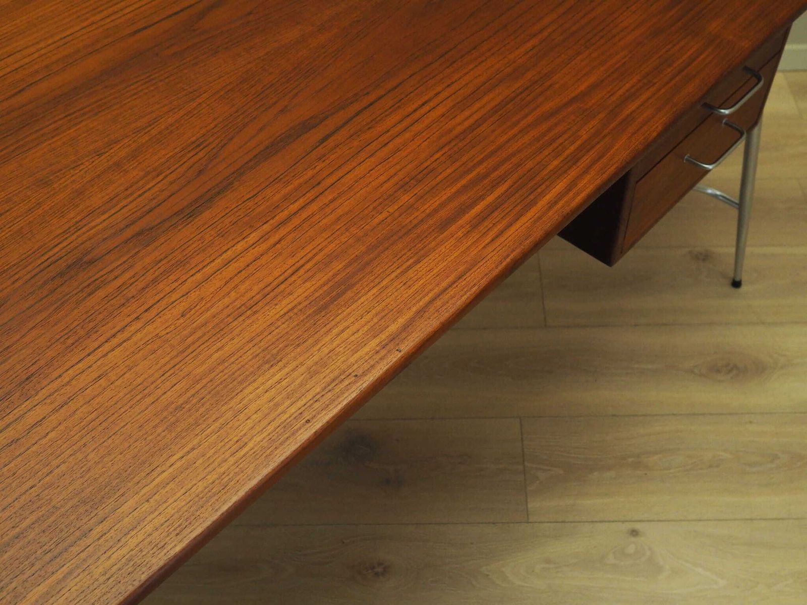 photo buy Teakhouten Bureau, Deens Design, Ca. Jaren 1960, Ontwerper: Børge Mogensen, Fabrikant: Søborg Møbler