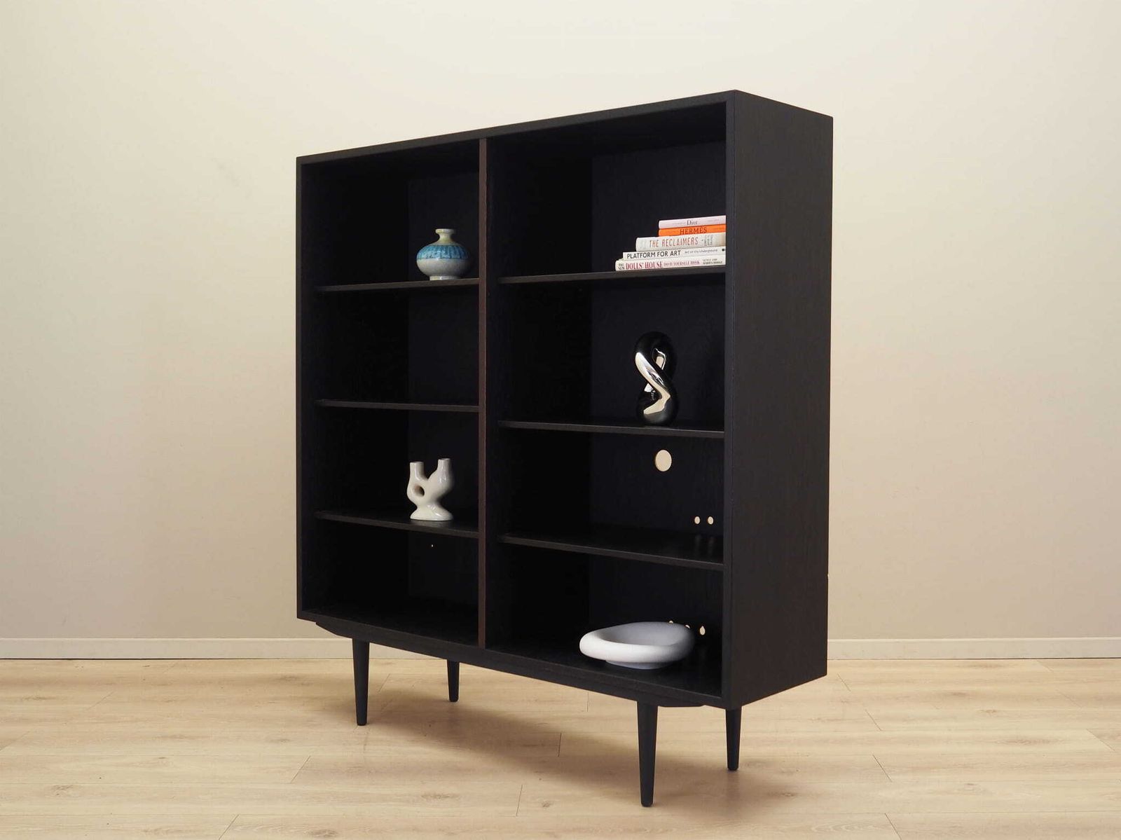 Oak Bookcase, Scandinavian Design, 1960s, Designer: Børge Mogensen, Manufacturer: Ab Karl Andersson & Söner photo for sale