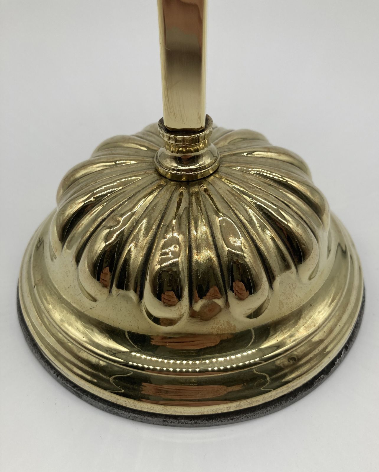 A Late 19th Century Tall Brass Door Porter photo for sale