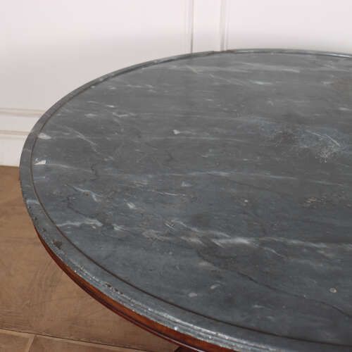 Large French Marble Topped Gueridon photo buy