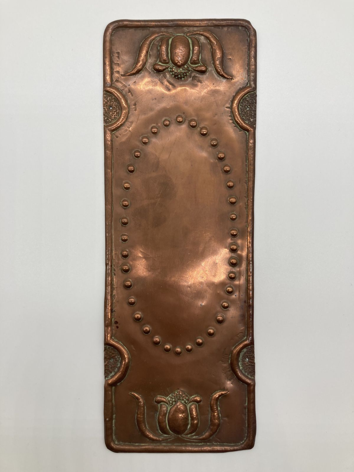 Set Of Arts And Crafts Copper Finger Plates photo 360.0