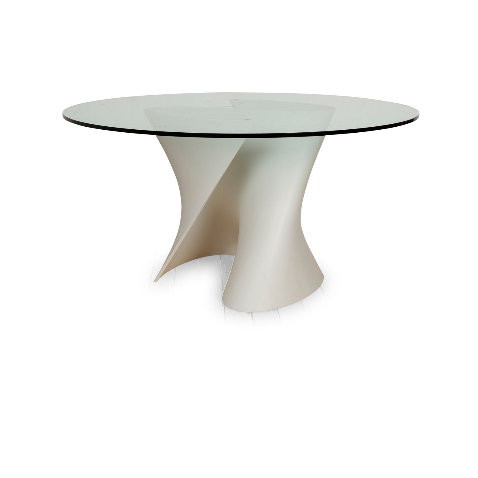 Mdf Italia S Tavle Glass Dining Table White Cream photo buy