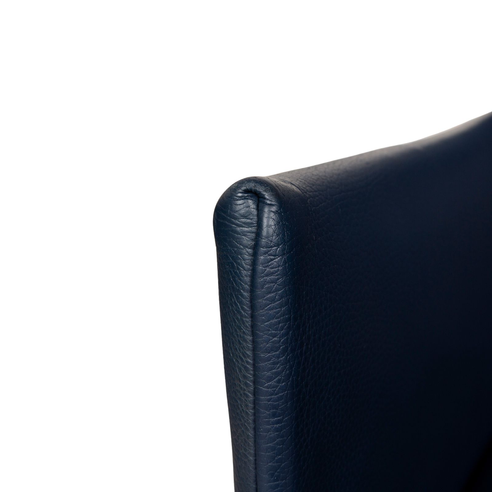 Set Of 8 Bert Plantagie Arc E Leather Chair Blue Dining Room photo Furniture