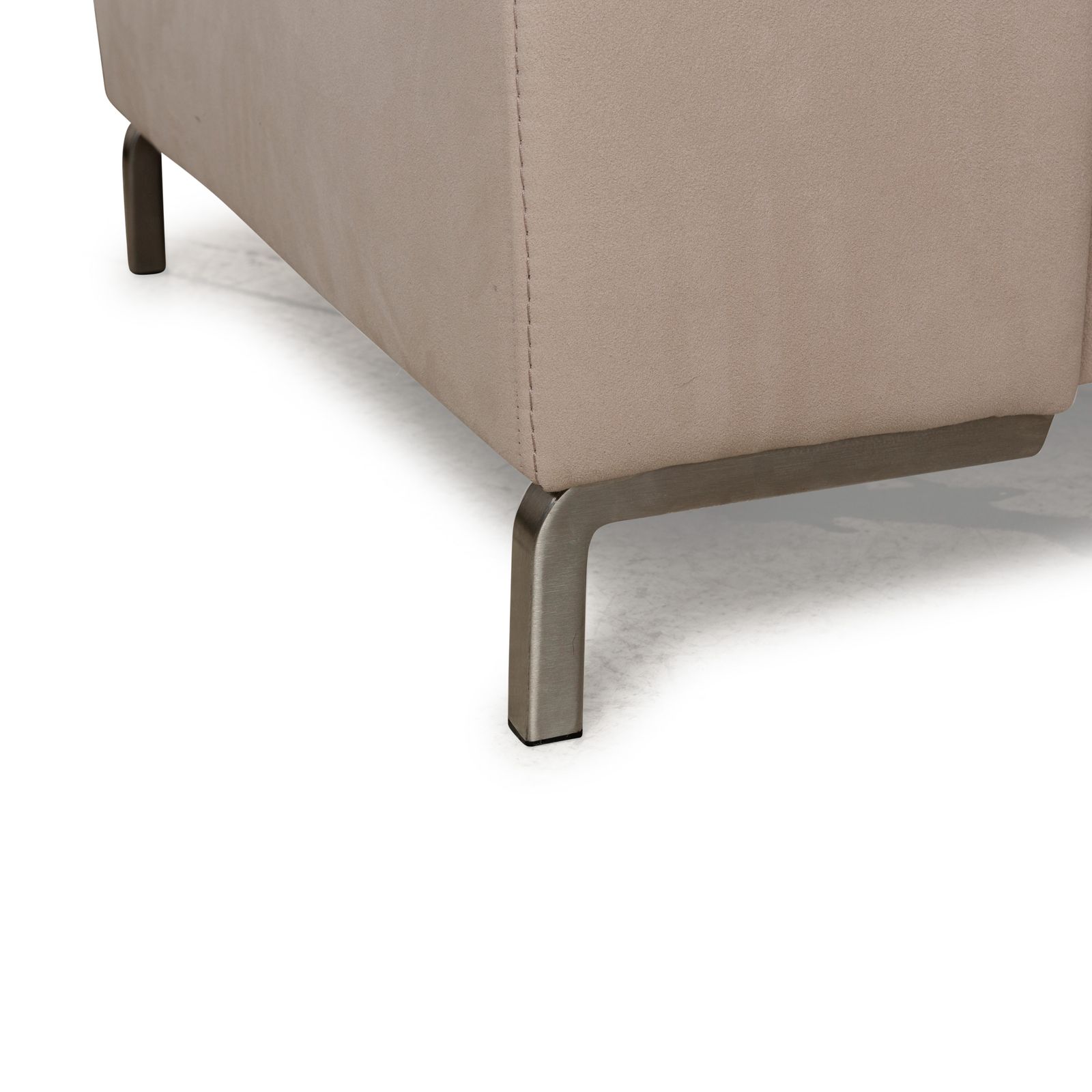Musterring Fabric Corner Sofa Beige photo Furniture