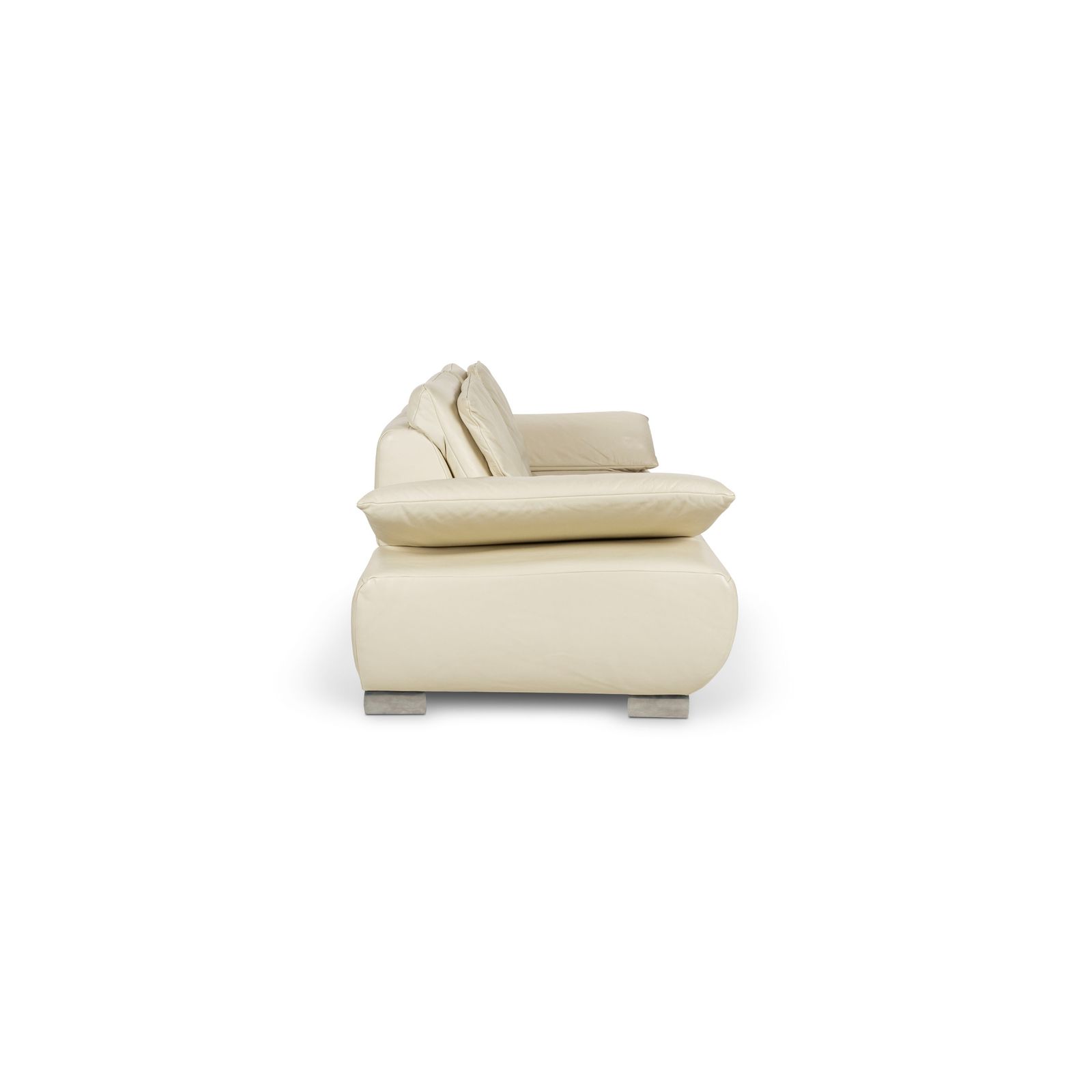 photo for sale Koinor Volare Leather Three Seater Sofa Cream Manual Function