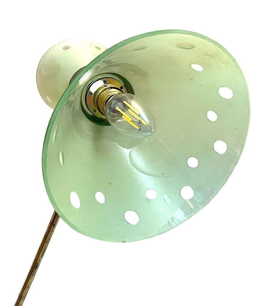 photo furniture An Italian 1950s Brass And Glass Telescopic Reading Wall Light