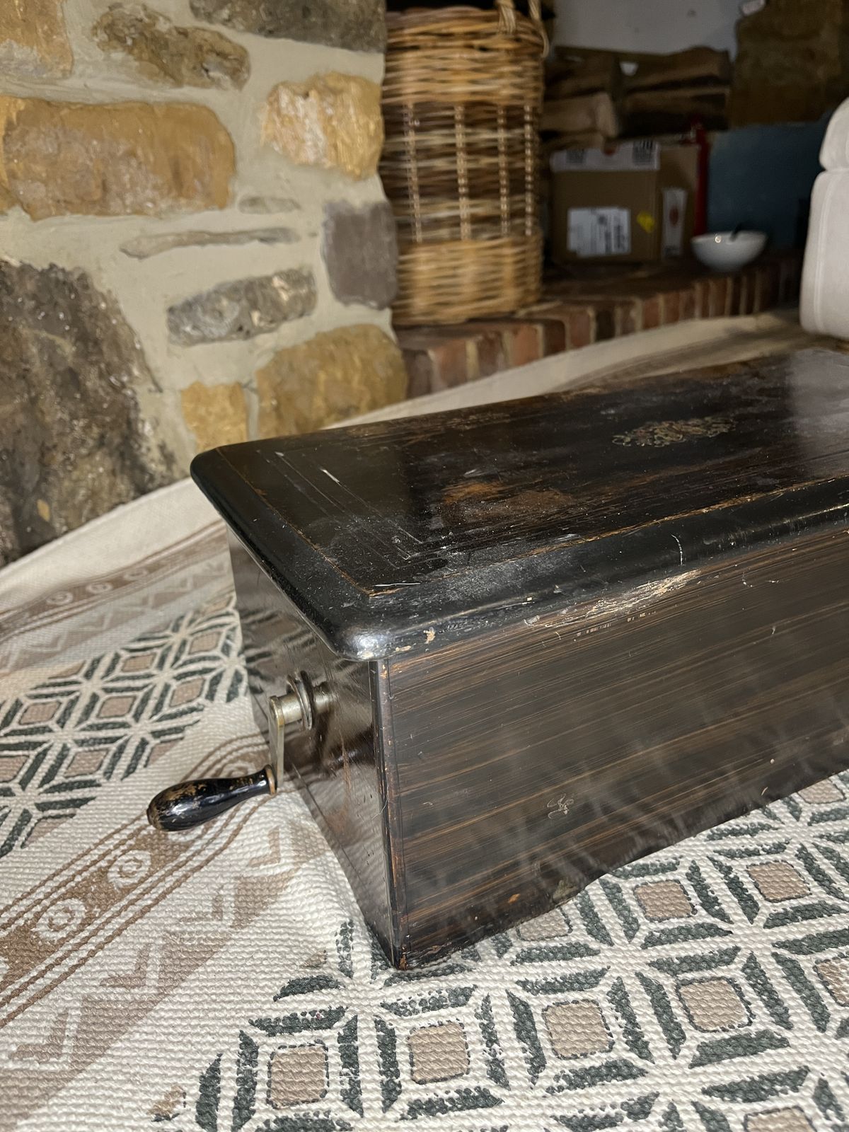 Mermod Freres Swiss Antique Music Box C1800s 8 Tunes Rosewood Case photo for sale