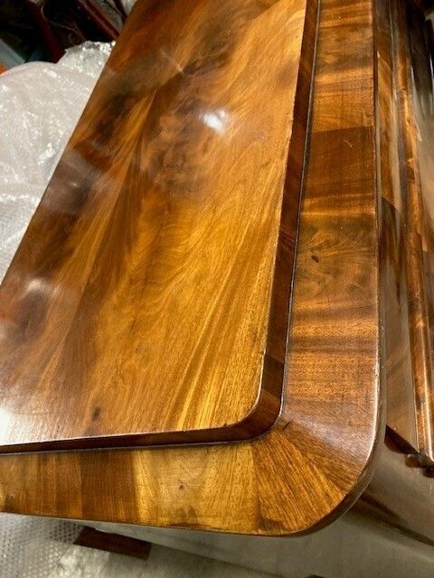 Polished Mahogany Chest Of Drawers photo furniture