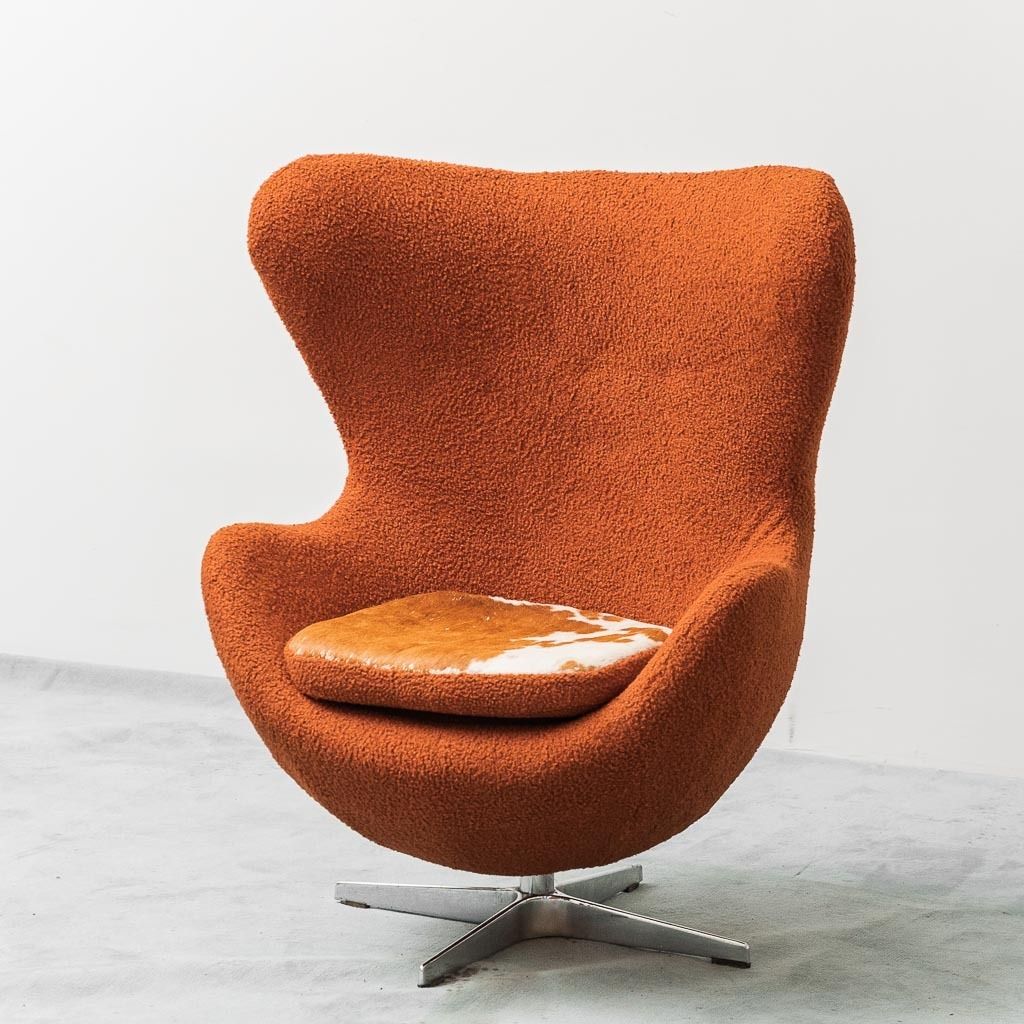 photo for sale Bouclé Armchair Jacobsen Style 70s Vintage Modernism