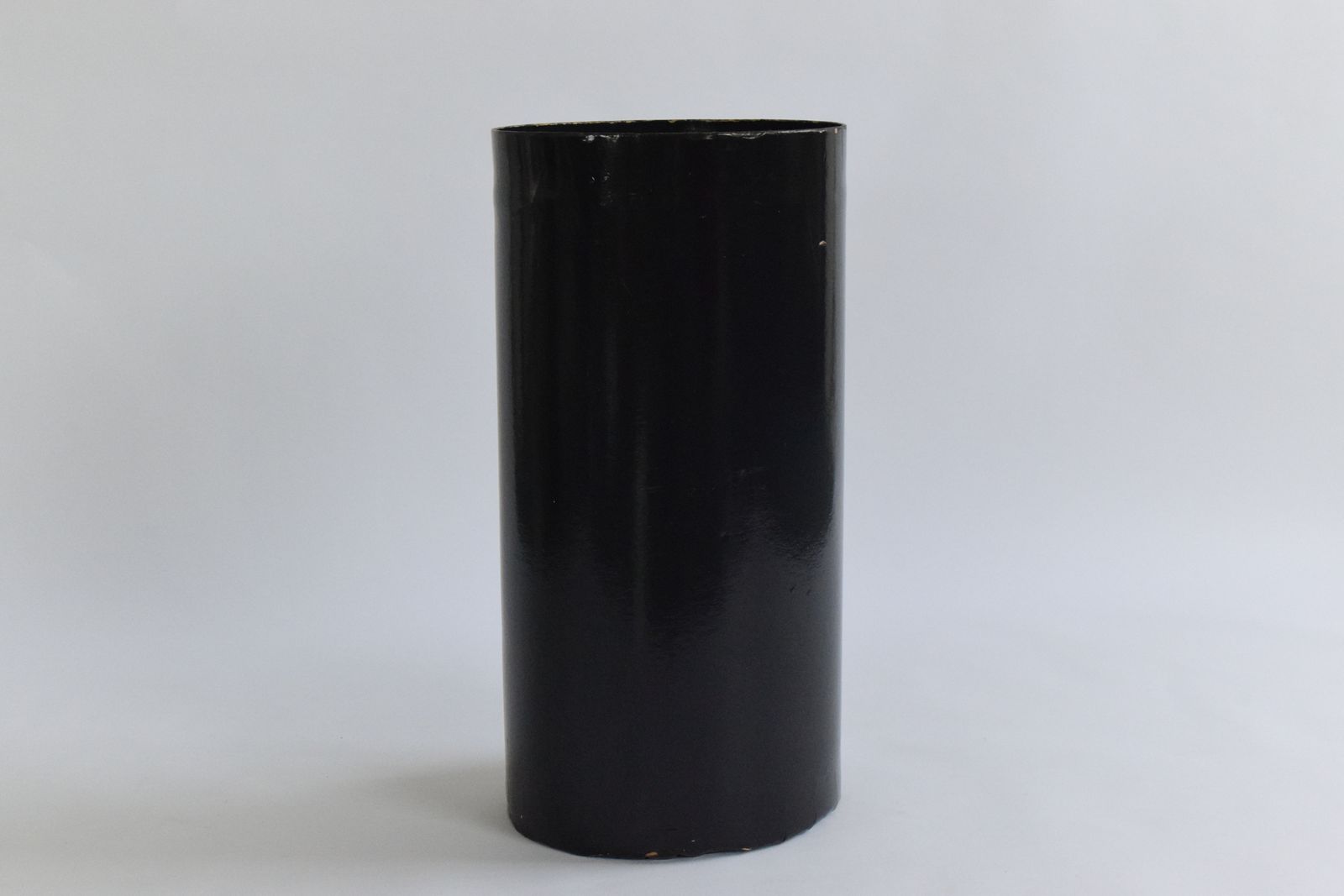 Vintage Black Tomotom Cardboard Side Table By Bernard Holdaway For Hull Traders Furniture photo furniture