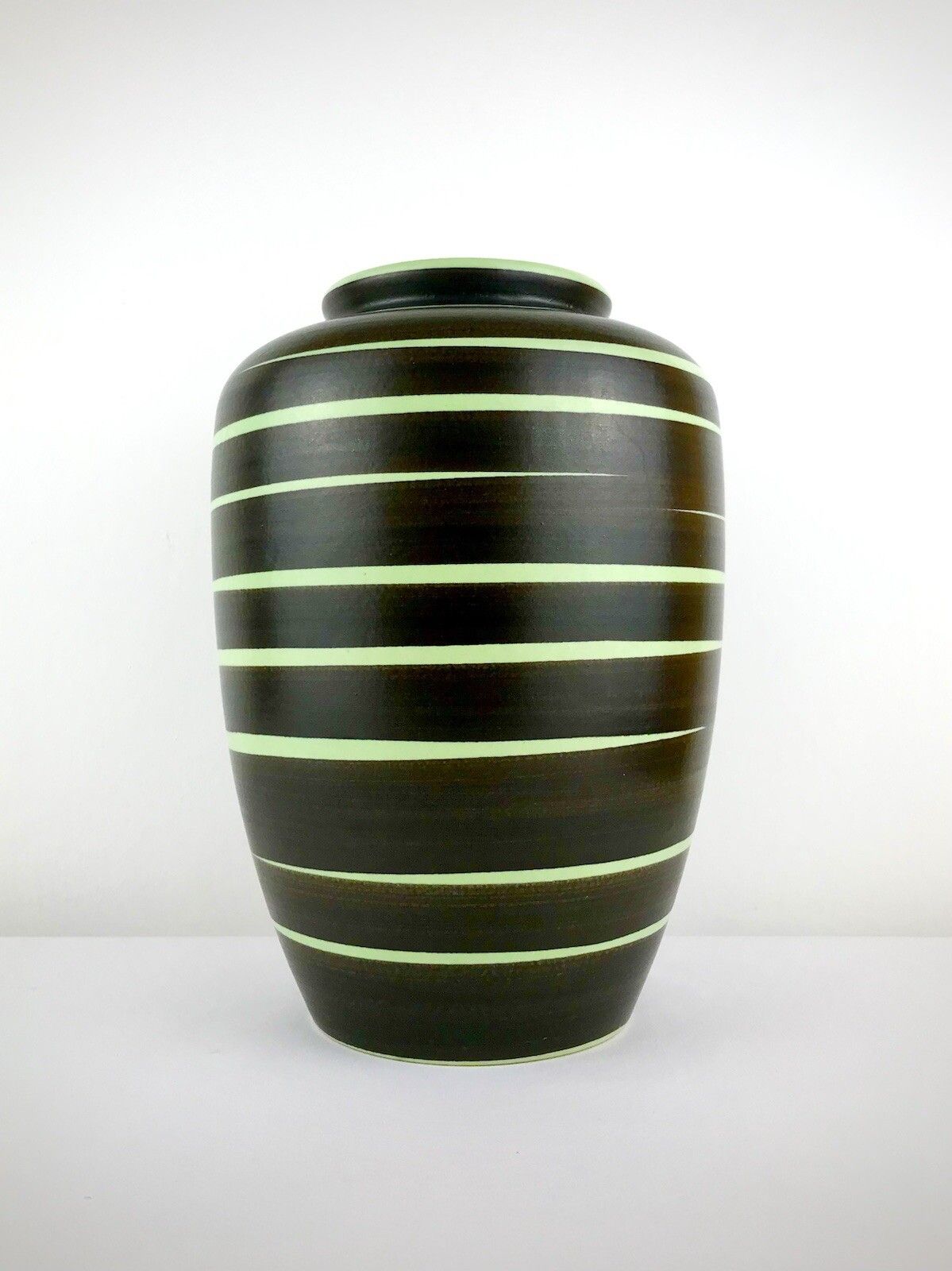 Edgy Ilkra Keramik Vase West German Pottery 1950s photo buy
