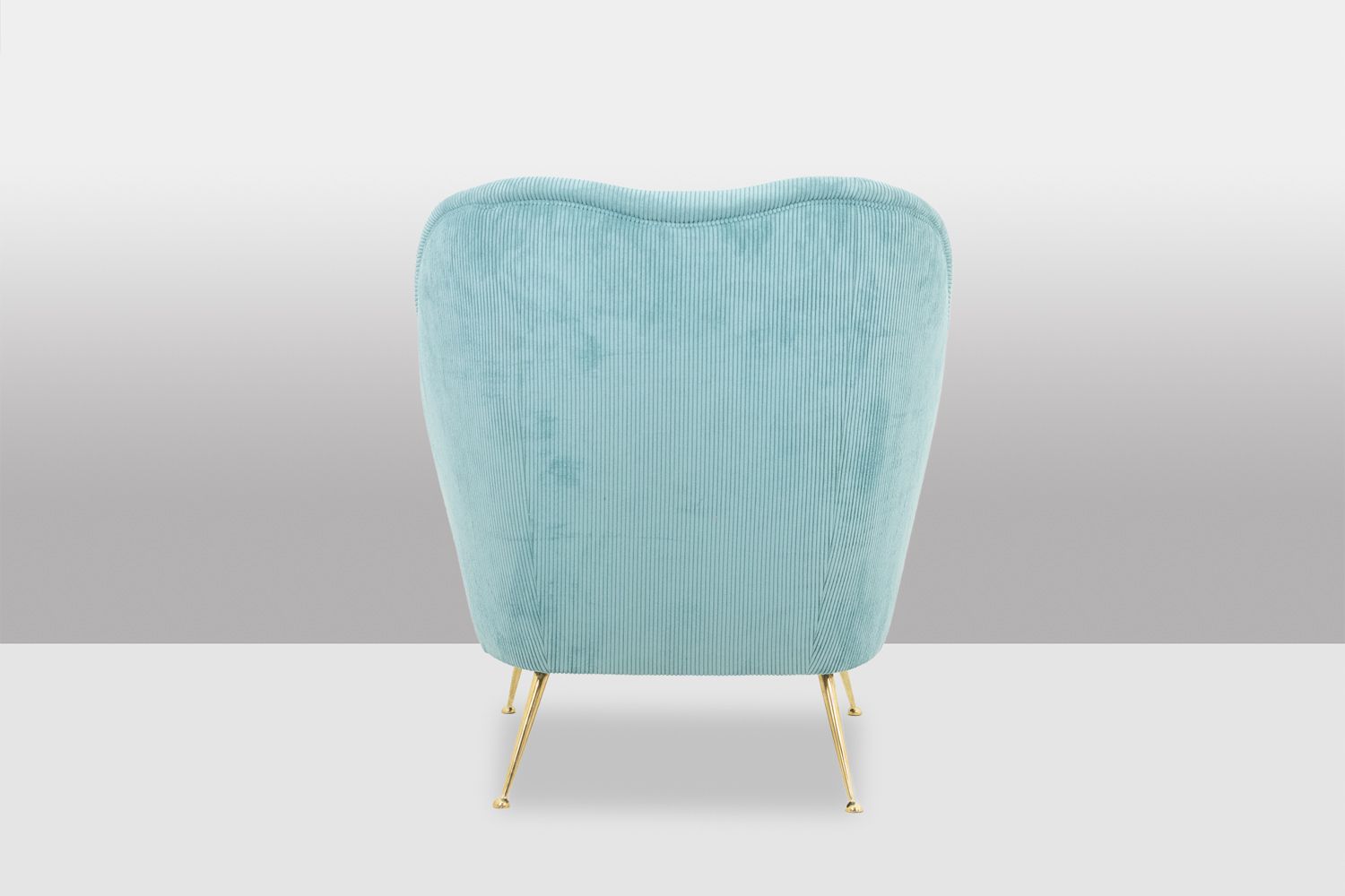 Pair Of Corduroy Armchairs. Contemporary Work. photo Furniture