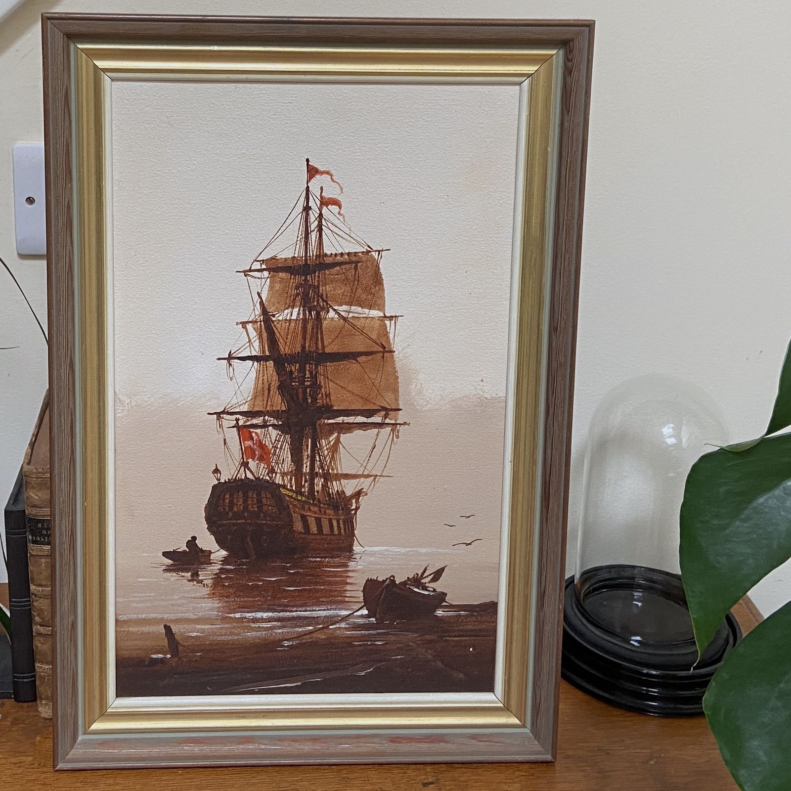 Les 'Jason' Spence   Signed Oil On Canvas   Nautical Painting   Framed