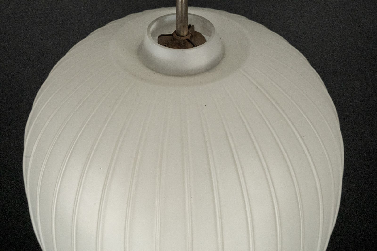 photo furniture Mid Century Italian Pendant Light In The Style Of Arredoluce Monza. Italy 1950s