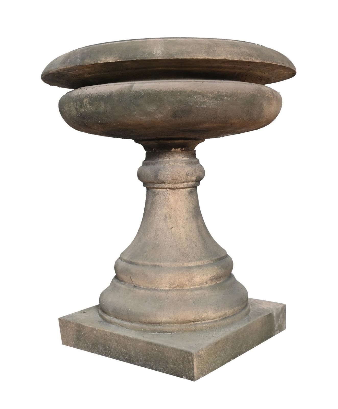 Georgian Revival Garden Tazza Font Stone Urn Bird Bath photo 445.0