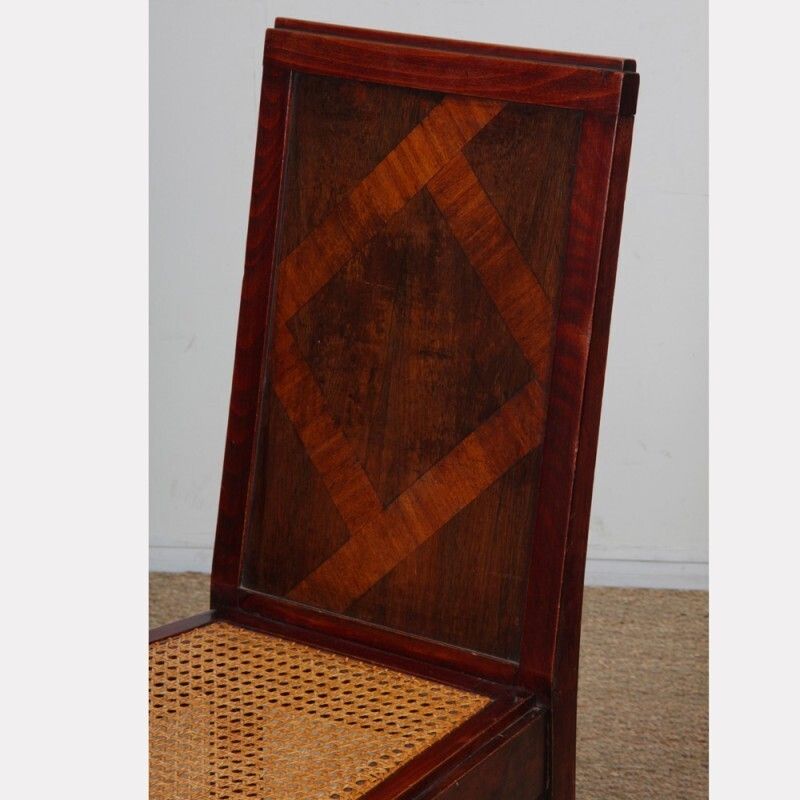 Suite Of 6 Wooden Chairs From The 1930s 40s photo 1695.0