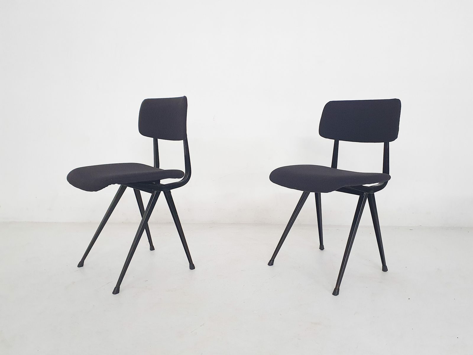 Set Of Two Friso Kramer For Ahrend De Cirkel "Result" Chairs , The Netherlands 1960's photo Furniture