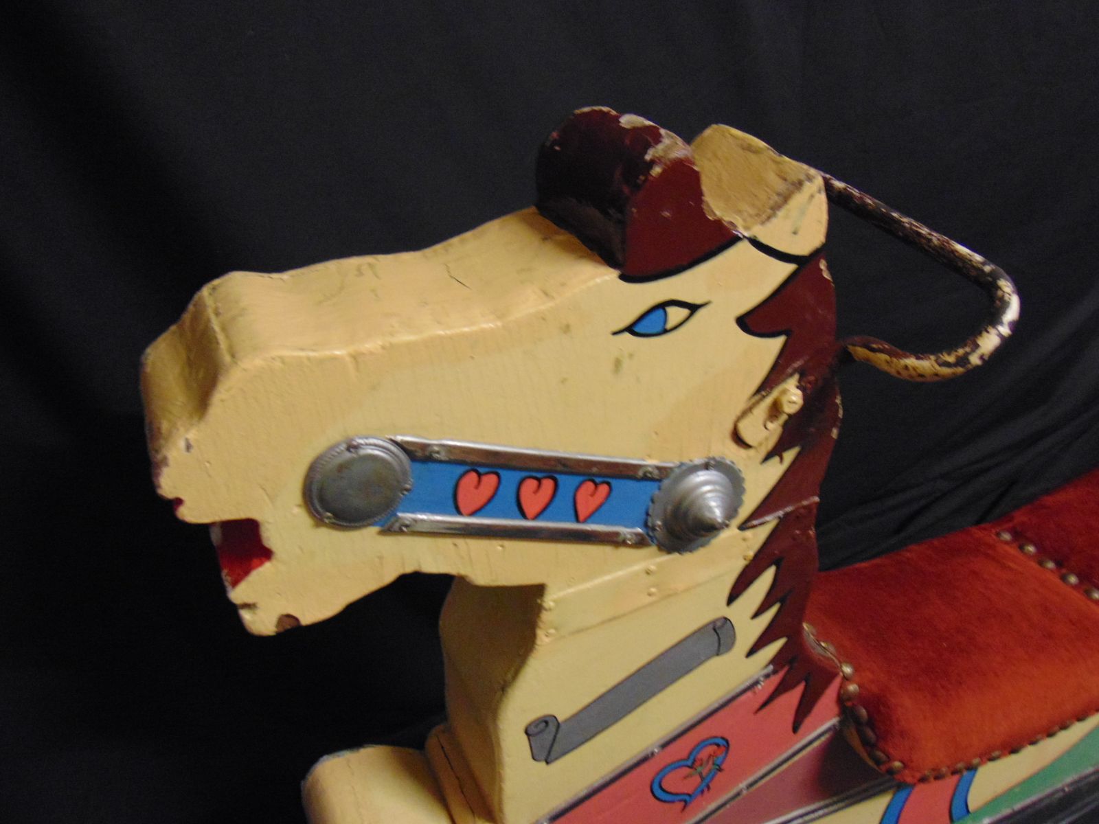 Mid 20thcentury Fairground Horse, Outer Side Of An Ark Ride By Larkin (Possibly) photo for sale