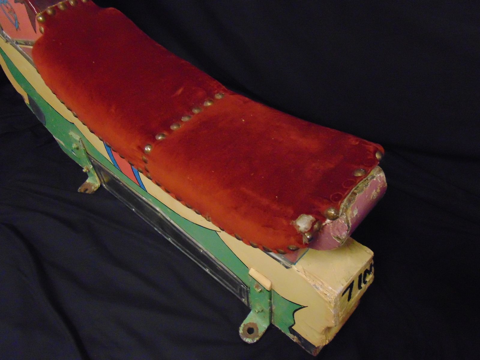 Mid 20thcentury Fairground Horse, Outer Side Of An Ark Ride By Larkin (Possibly) photo 525.0