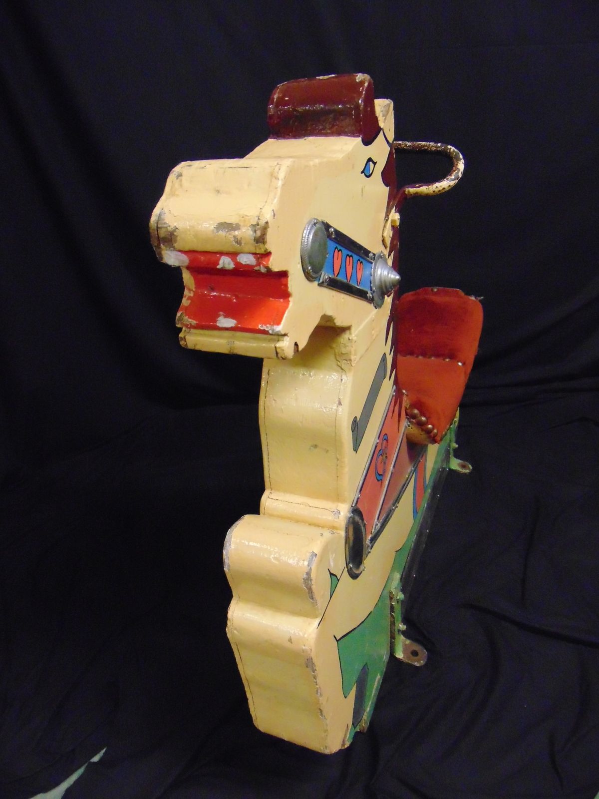 Mid 20thcentury Fairground Horse, Outer Side Of An Ark Ride By Larkin (Possibly) photo vintage