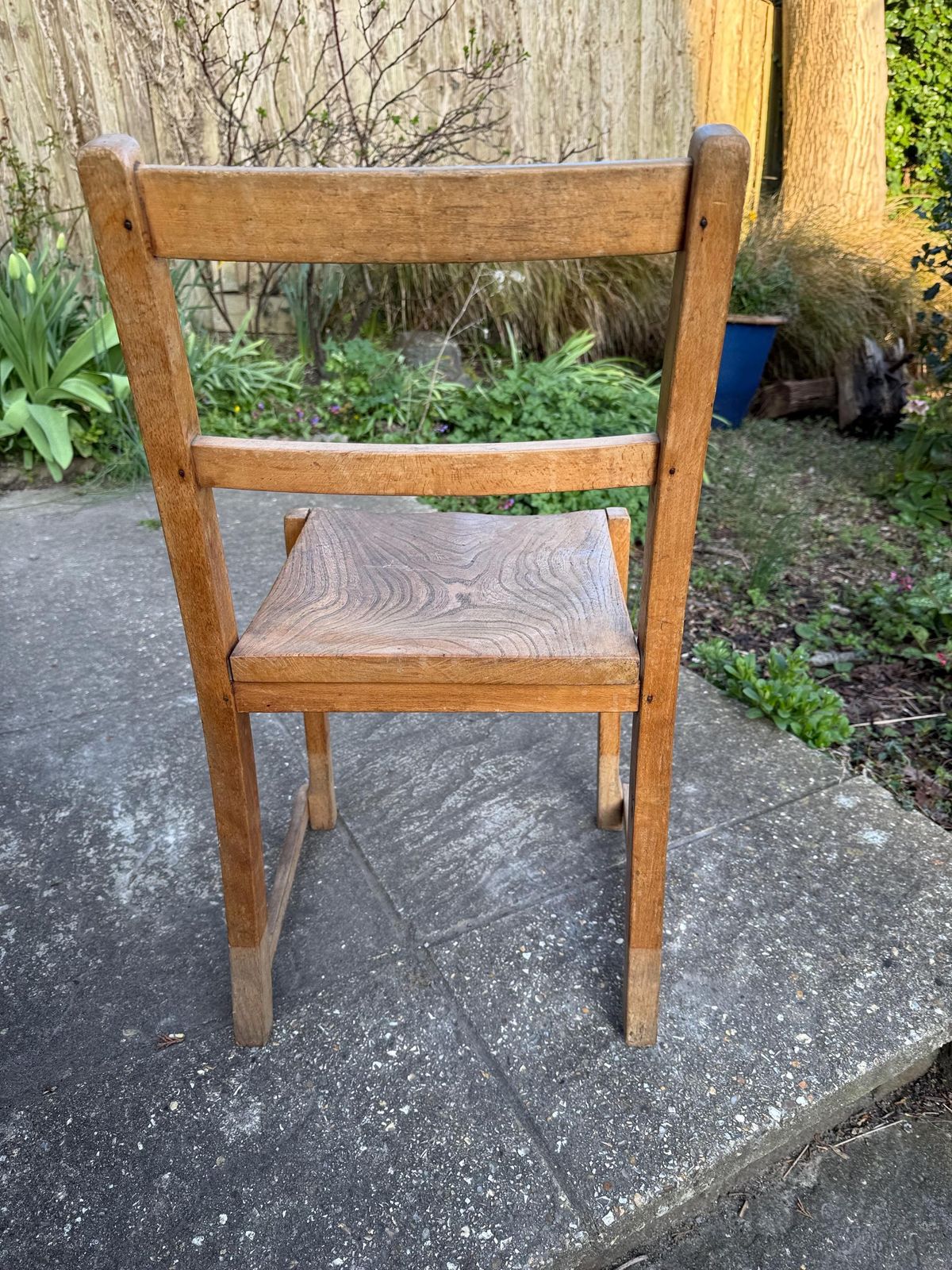 Vintage Child's Chair   Rustic Wooden Child's Chair, Mid Century Chair   Playroom Furniture, Bedroom Chair photo buy