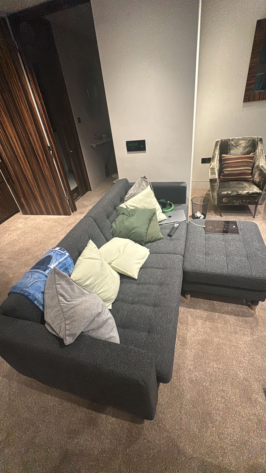 Couch + Foot Stool