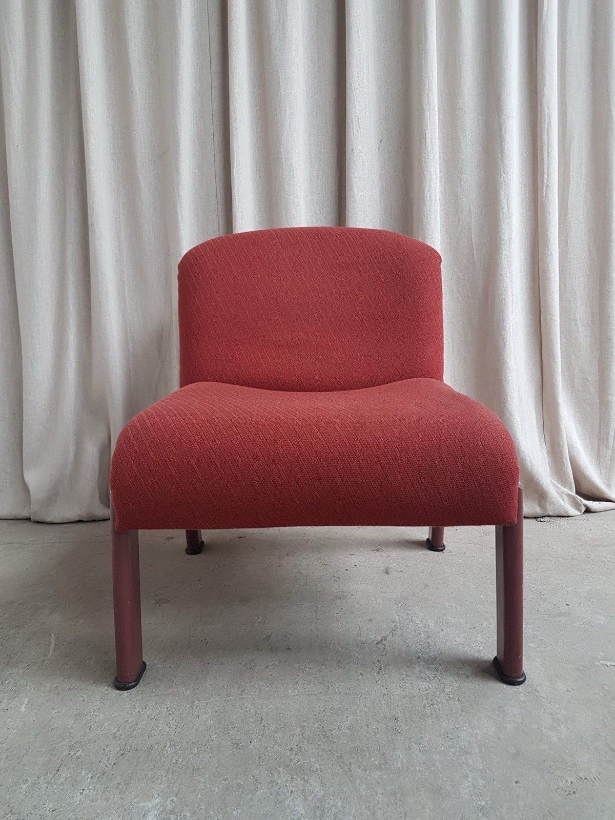 Vtg Late Mid Century Modernist Studio Lounge Chair Scandi Retro Post Modern R801 photo buy