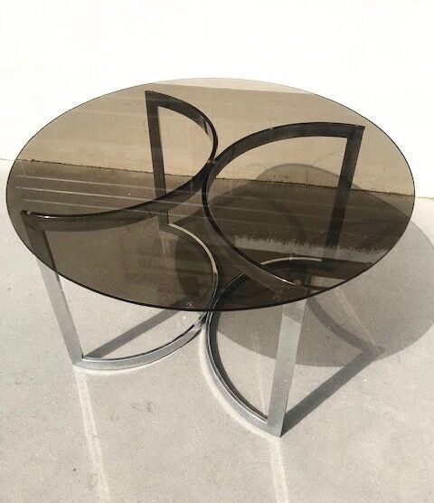 Round Dining Table 1970, 1970s photo for sale