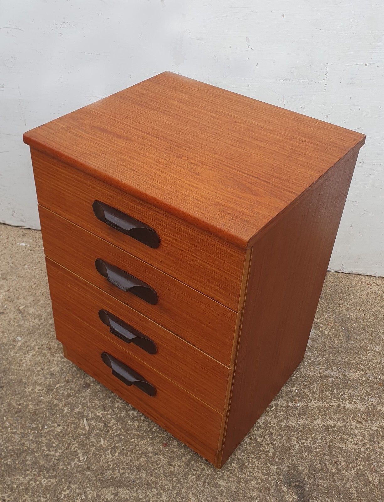 Retro Mid Century  Austin Suite Teak Chest Of Drawers photo buy