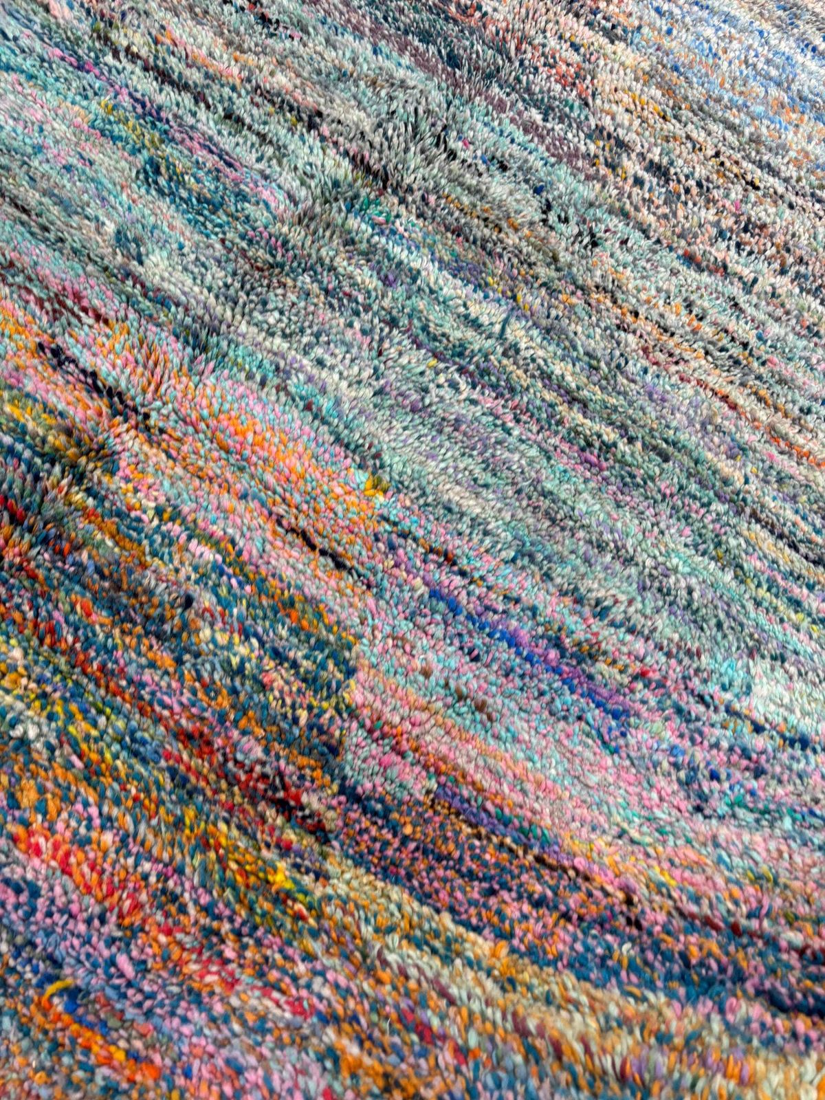 Kleurrijk Marokkaans Berber Wollen Vloerkleed 170x270 Cm, Modern Handgemaakt Wollen Vloerkleed, Beni Ourain Vloerkleed, Marokkaans Berber Vloerkleed, Tribaal Abstract Vloerkleed photo buy