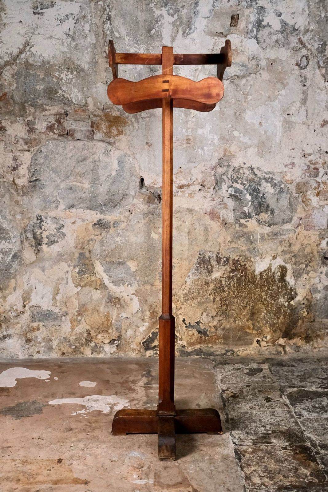 Large Art Deco Style Coat Stand In Oak, France, Early 20th Century photo furniture