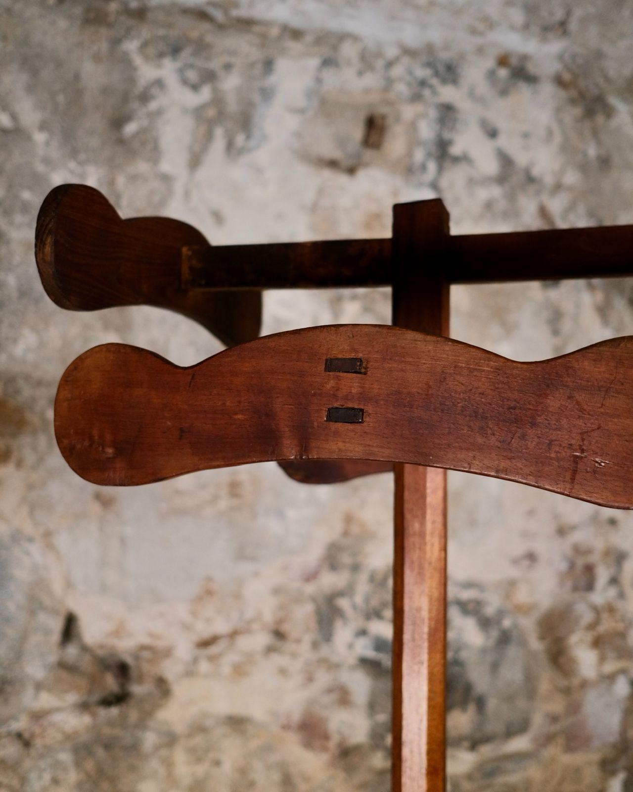 Large Art Deco Style Coat Stand In Oak, France, Early 20th Century photo for sale