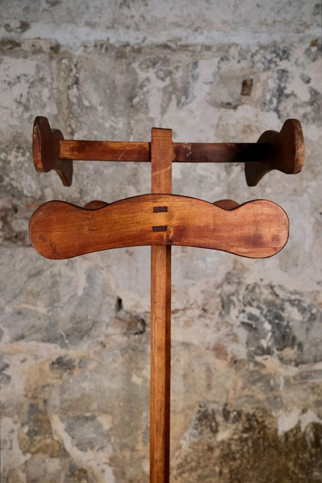 Large Art Deco Style Coat Stand In Oak, France, Early 20th Century photo buy